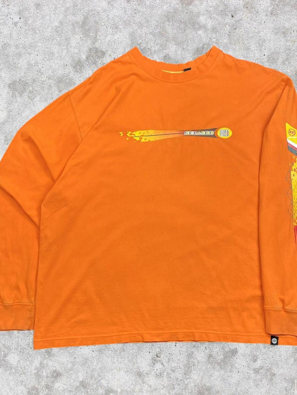 2000's SeaDoo Sleeve Hit Graphic Long Sleeve Shirt